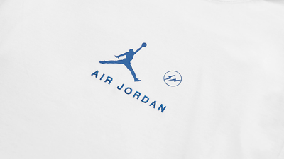 Nike x Jordan ダイジー柄長袖カットソー Air Jordan x Fragment Long-Sleeve T-Shirt 'Black/Reflective