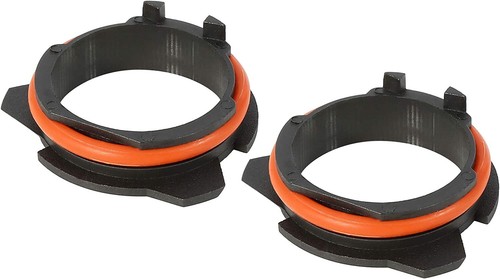2x BMW E39 5-Series H7 LED Bulbs Adapter Mercedes E63 E55 FOG Lights sockets NEW - Picture 2 of 20