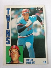 1984 Topps Kent Hrbek Minnesota Twins #345