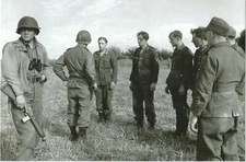 WW II Usa   Photo   ** German POW`s In Normandy 1944   **