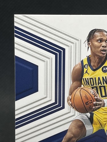 2022-23 Panini Chronicles Vertex Pink #183 Bennedict Mathurin RC Indiana Pacers - Picture 3 of 6