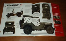 1942 Willys Ford Gpw Jeep Original Imp Brochure Specs 42 43 44 45 Wwii Us Army 1942 Willys Ford Gpw Jeep Original Imp Brochure Specs 42 43 44 45 Wwii Us Army
