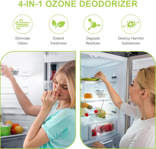 Ozone Odor Eliminator for Strong Odor,99% Odor Removal Machine for Home, Safe an - Picture 3 of 12