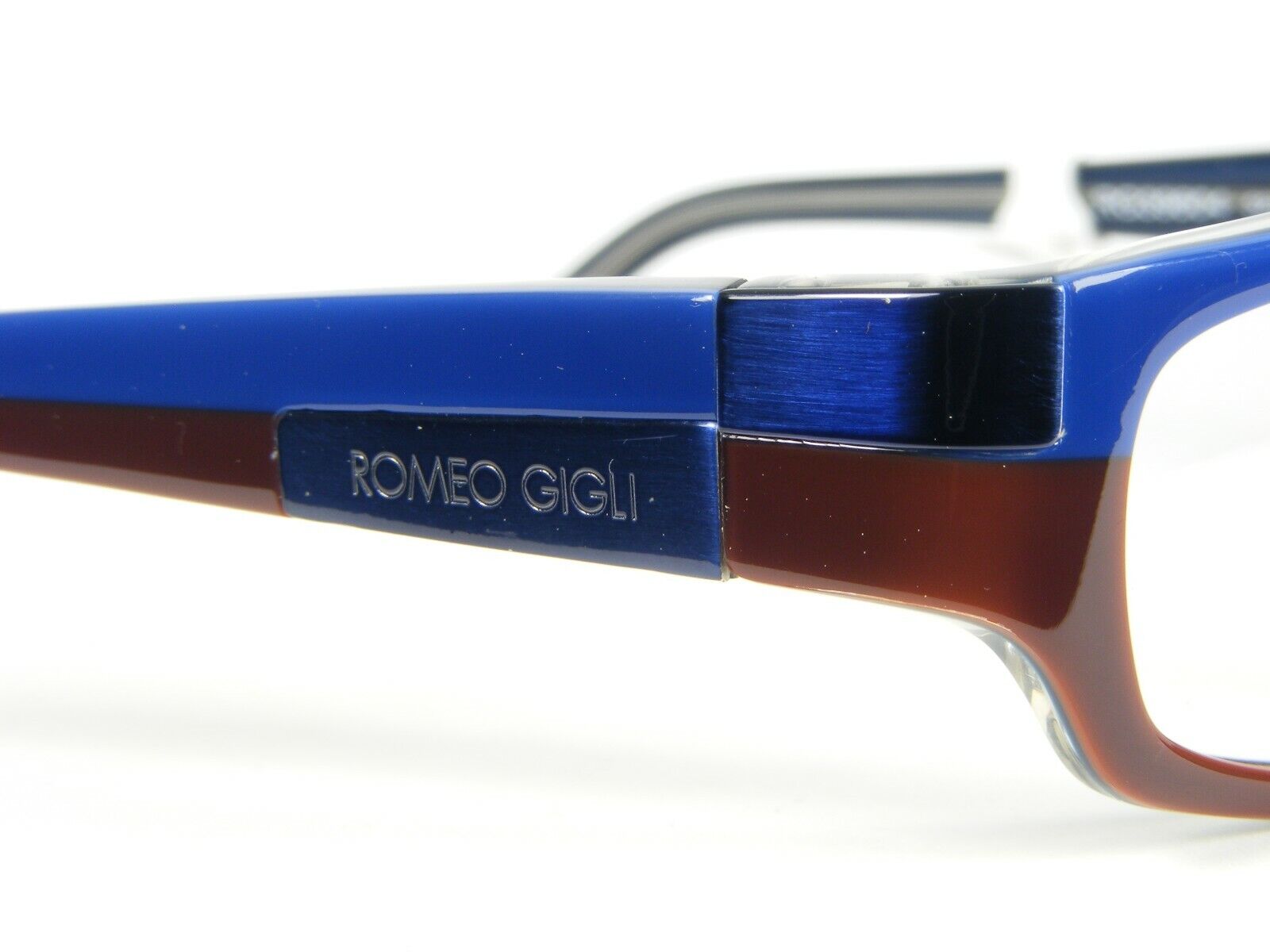 ROMEO GIGLI RG39804 BLUE /BROWN EYEGLASSES GLASSES FRAME 52-17-130mm Italy Specjalna cena specjalna cena