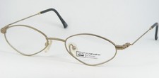 Vintage CHAI N18 5046 col.4 ANTIQUE GOLD EYEGLASSES GLASSES TITANIUM 50-19-142mm