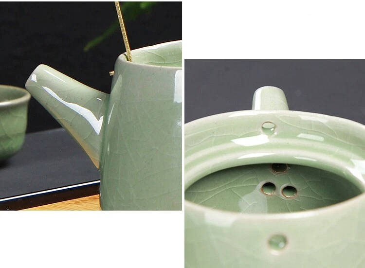 Sold At A Loss 旅行茶具带便携式包瓷茶具毛巾工具新品 — 第 4/4 张图片