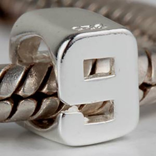 925 Sterling Silber Zahlen 1,2,3,4,5,6,7,8,9,0 European Charm Bead S2218 - Bild 32 von 38