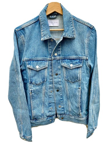 Sandro Paris / Light Blue Denim Jacket Superb Color Size S / Small | eBay
