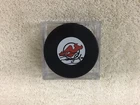 Autographed By Sean Burke SIGNED New Jersey Devils PUCK With Case NHL