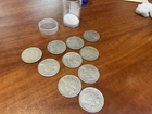 Lot of 10 Peace Silver Dollars - 1922- 1926 - P-S-D Mints - 90% Silver
