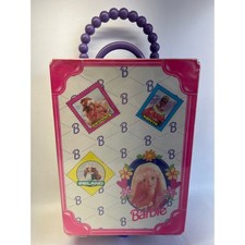 Vintage 1995 Mattel Barbie Tara Rolling Travel Doll Storage Case 15 x 10 x 6