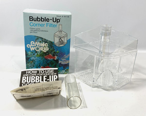 Vintage 1970s Metaframe Living World Bubble-Up Corner Filter 44118 New Old Stock