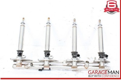 11-18 Mercedes W221 S550 Fuel Injection Rail Line w/ Injectors Left Side OEM
