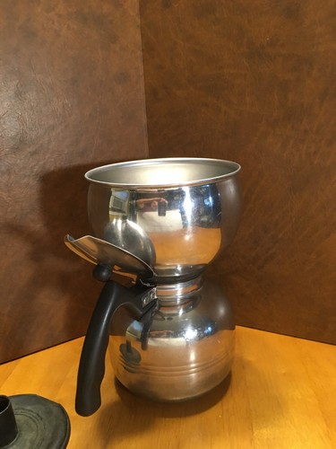 **Vintage MCM NICRO MOD 500 STAINLESS COFFEE BREWER VACUUM POT EARLY 1950s USA - Picture 18 of 22