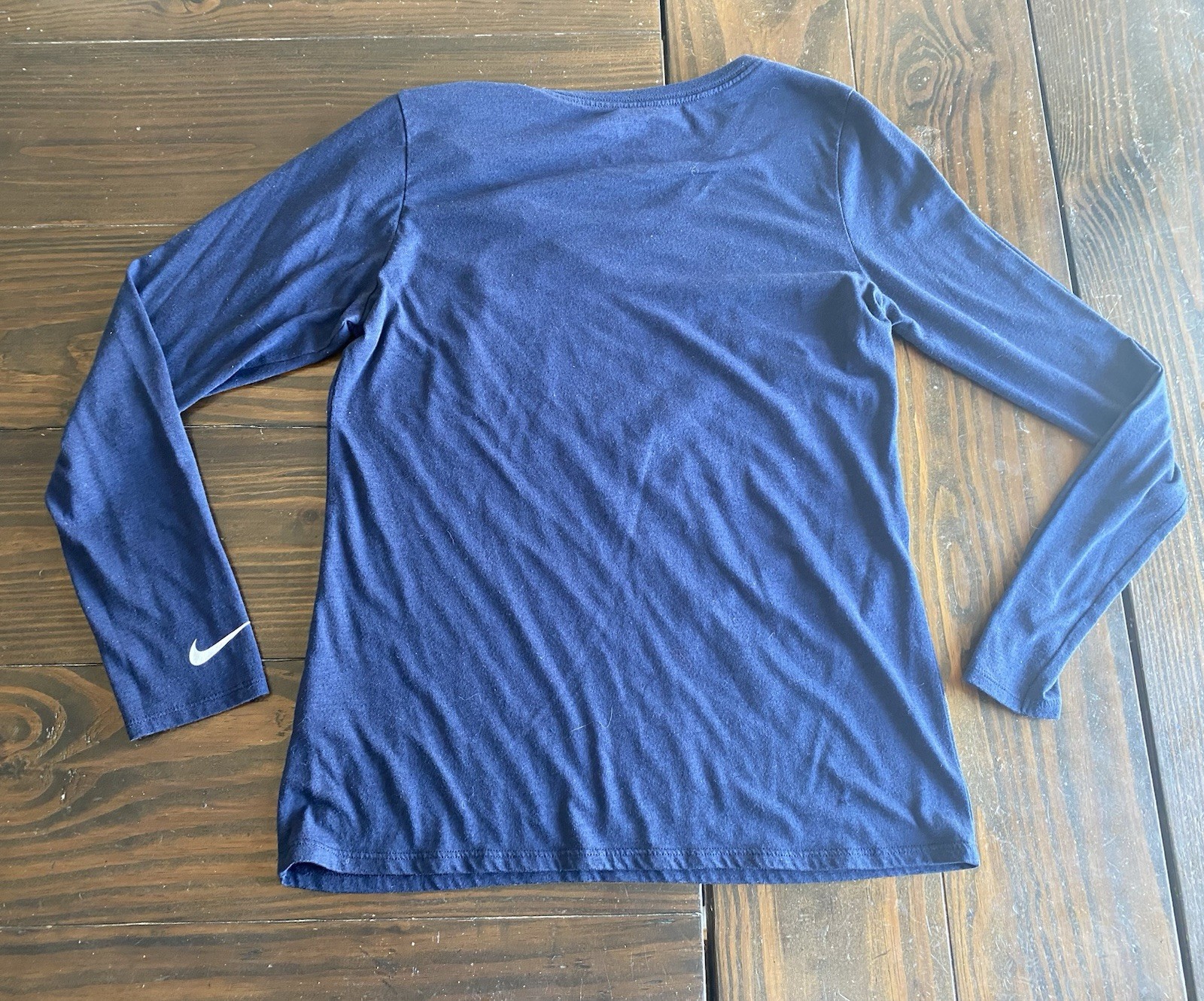 Seattle Seahawks Nike V-Neck Long Sleeve T-Shirt Blue Womens M Athletic Cut thumbnail 5