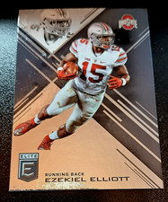 2017 PANINI ELITE DRAFT PICKS #37 - EZEKIEL ELLIOTT - OHIO STATE BUCKEYES CARD