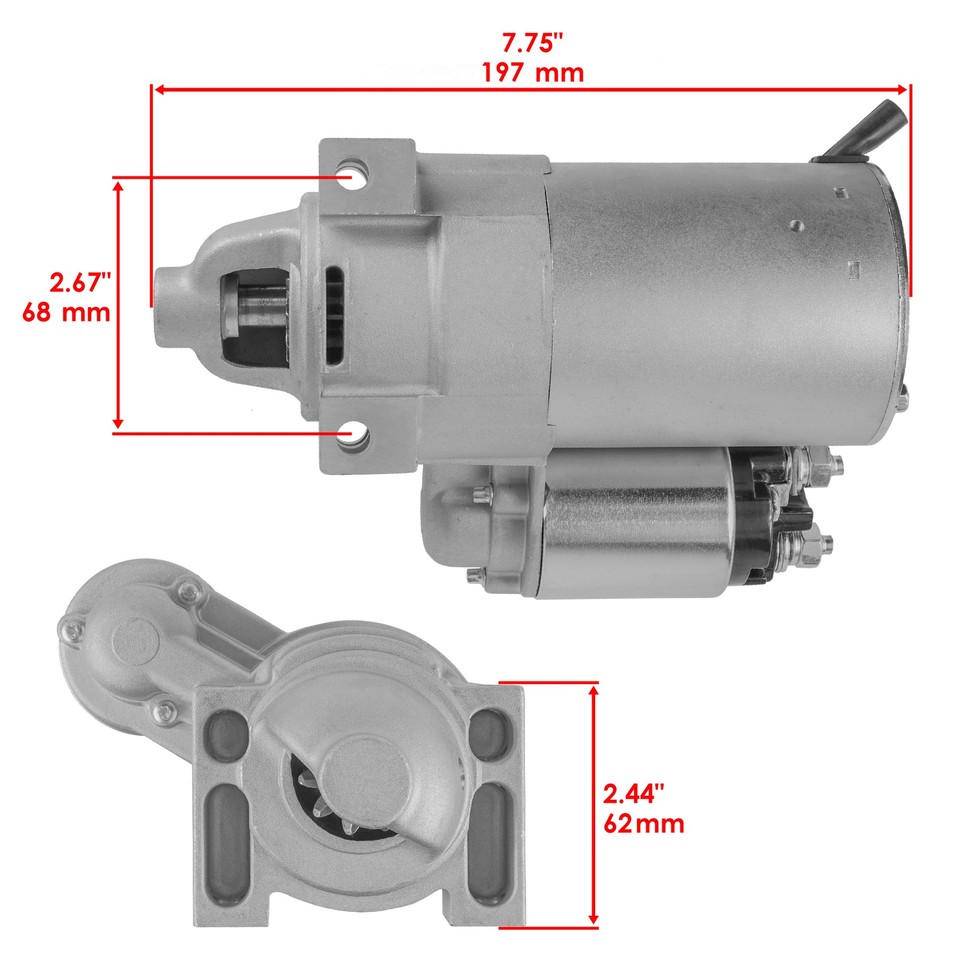 Starter Motor for Kohler John Deere UTV Mowers 2509808 2509809 2509811