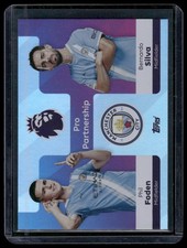 2025-26 Topps Premier League #372 Phil Foden / Bernardo Silva PS