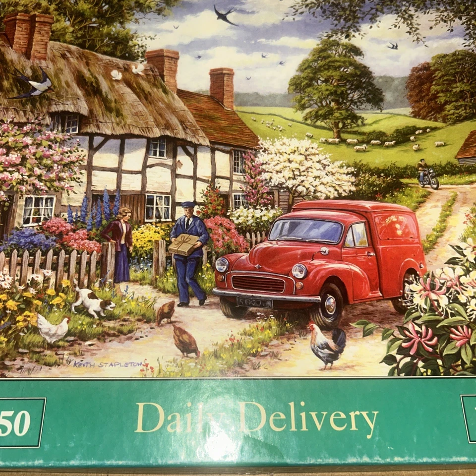 HOP BIG 250 Piece Jigsaw Puzzle "Daily Delivery" Unchecked SEE BIO - Image 2 of 4