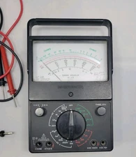 VINT. MICRONTA Multimeter Tester 22-214 OHMS/VOLT Range Doubler  TESTED/WORKS