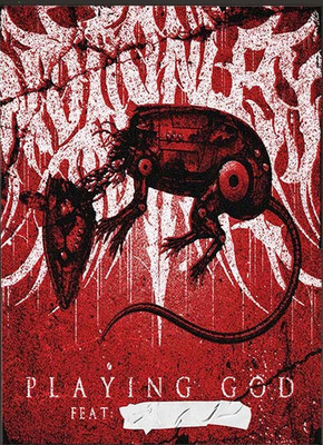 Motionless In White Playing God Song Cover Poster