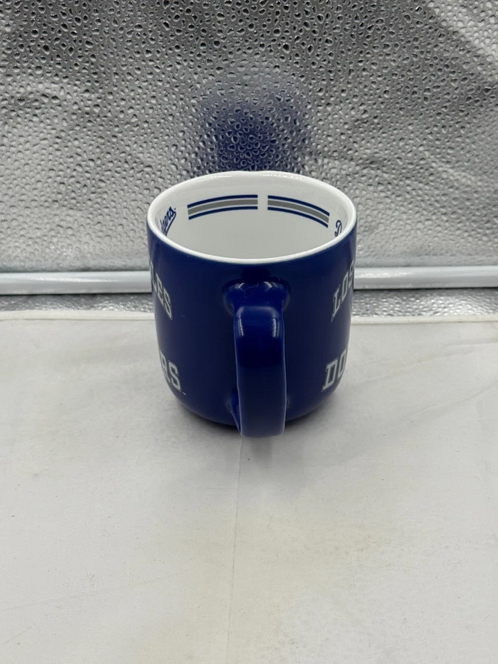 Taza de café azul 15 oz de los Dodgers de Los Ángeles MLB con logotipo marcas Foto 2 de 2
