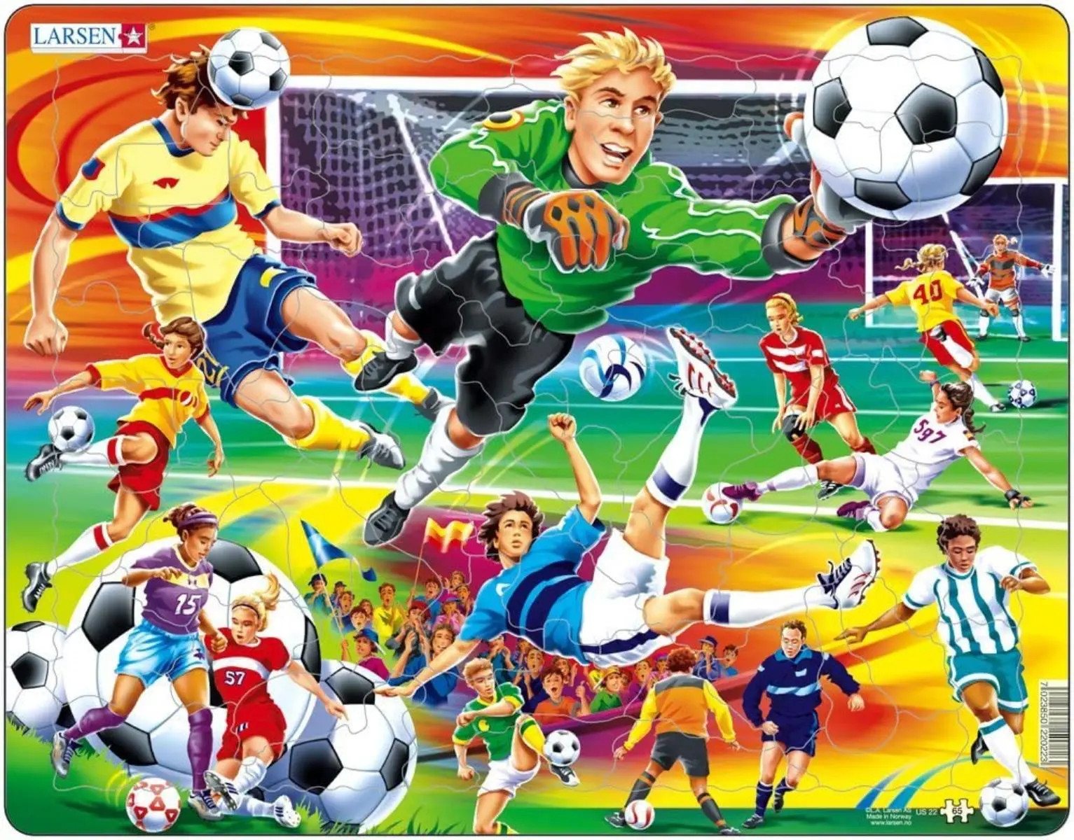 Puzzle - Fußball | Puzzle | 2019 | Larsen | - Bild 2