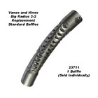 Replacement Standard Exhaust Baffle Fits Vance and Hines Big Radius 2 into 2