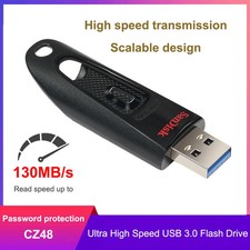 SanDisk Ultra USB 3.0 Flash Drive 16GB 32GB 64GB 128GB 256GB 512GB USB 3.0 Pen