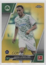 2021-22 Topps Chrome Bundesliga Gold Refractor 29/50 Jamie Leweling #44 7s2