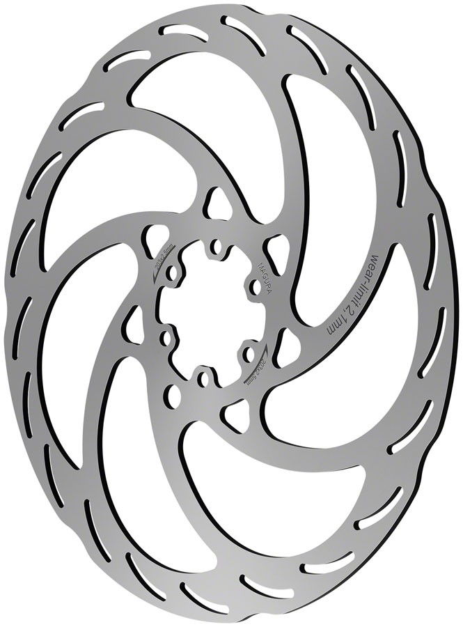 Magura Gustav Pro MDR-S Disc Brake Rotor - 203mm, 6-Bolt, 2.5mm Thickness, For