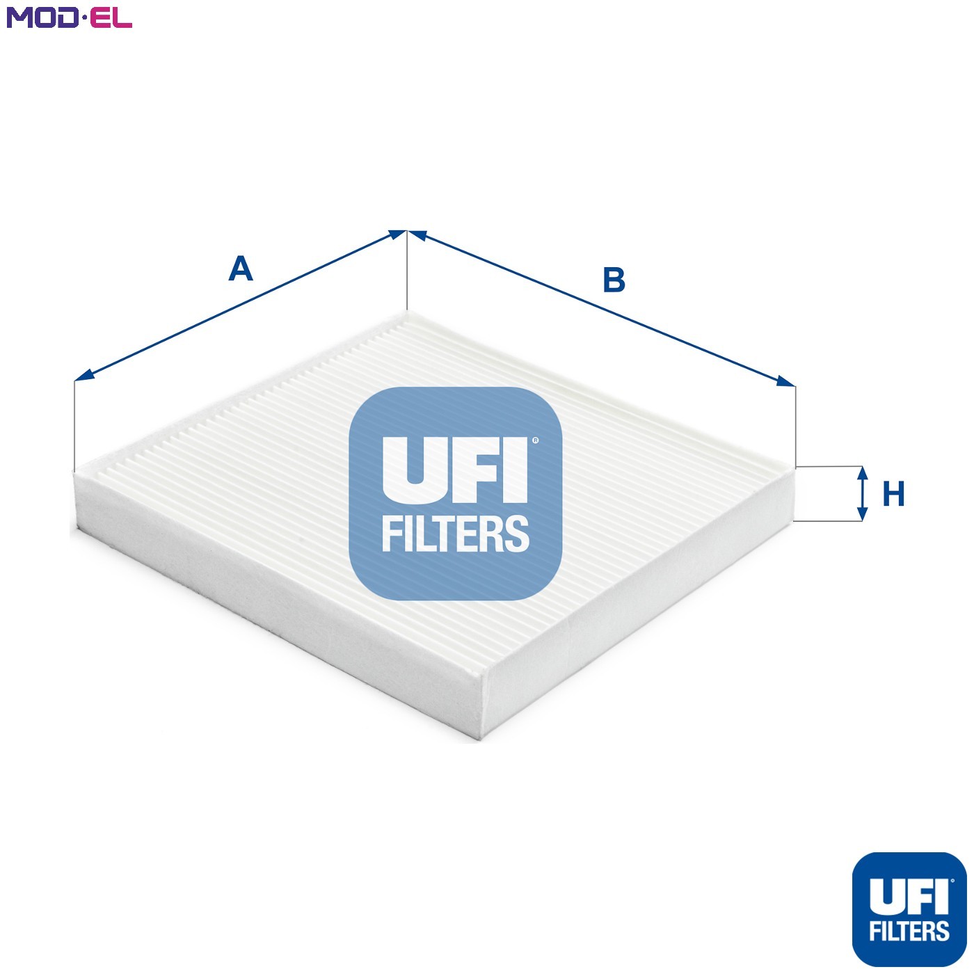 Cabin filter Particulate Filter 53.387.00 UFI for HYUNDAI KIA - Image 4