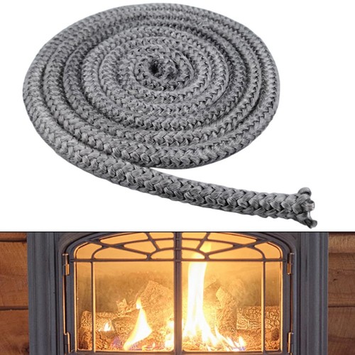 Efficient Fiberglass Gasket 2M for Wood Stove Door Superior Sealing Performance - Picture 6 of 43