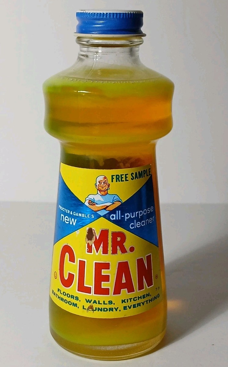 1960s. Mr.Clean Plastic Bottle Mr.クリーン s-l400.jpg