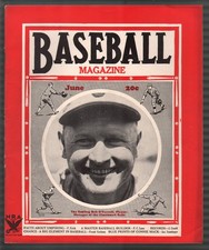 Baseball Magazine 6/1934-Bob O'Farrell-Tom Yawkey-MLB-pix-FN
