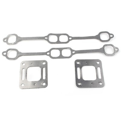 Exhaust Gasket Manifold Mercruiser 5.0 mpi 5.7 350 Mag Riser Block v8 Elbow yh