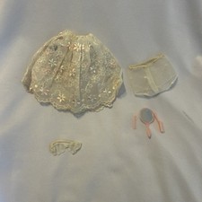 Vintage 1959 Floral Petticoat Complete 921 TM TAG Mattel Barbie Doll Outfit