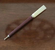 Vintage Chartpak Adjustable Burnisher-Burgundy & Cream-Metal & Plastic