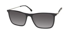 NEW LOZZA SL4236 SUNGLASSES FULL-RIM SQUARE PLASTIC MENS 0888 56-17-145 BLACK