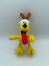 Garfield ODIE Toy Factory Stuffed Plush Yellow Puppy Dog Red Tongue 11" 2017