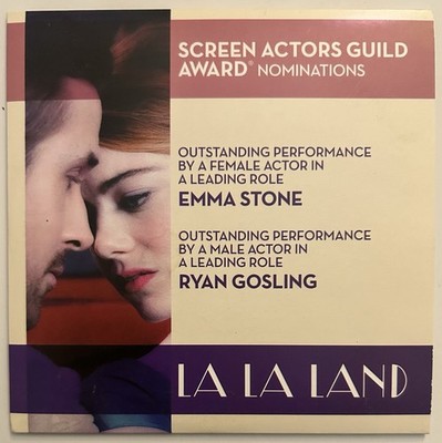 La La Land DVD Lionsgate Awards Screener - For Your Consideration Promo 2016