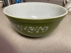Vintage 1970's PYREX #403 Spring Blossom Crazy Daisy Mixing Bowl 2-1/2 Qt