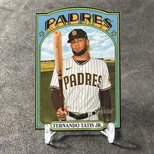 2021 Topps Heritage Fernando Tatis Jr.  1972 Die-Cut  #72DC-4 - San Diego Padres