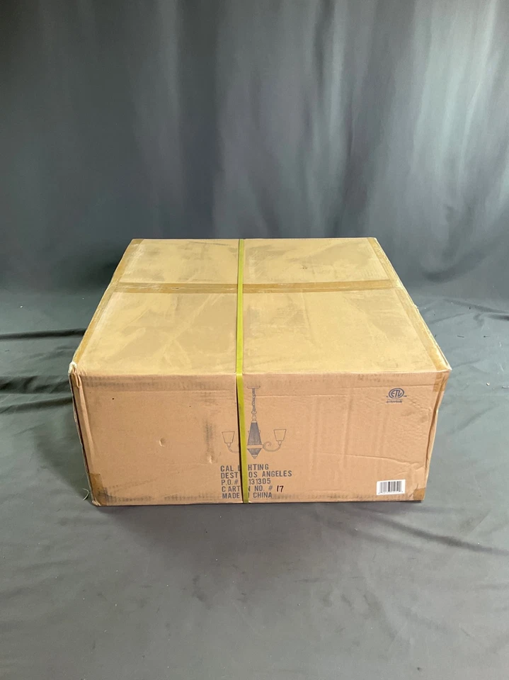 Cal Lighting Monticello Elegant Chandelier, Ceiling Light Fixture 020193152522 - Image 2 of 4