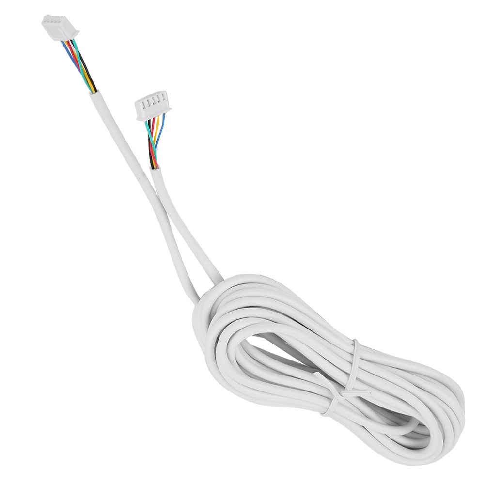 5-Core 0.3mm Round Flexible Copper Cable For Video Door Phone System 15m