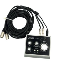 Audient ID4 Audio Interface + 2 Pro Co DynaMike 224S 10' Cables + 1 USB2 Cable