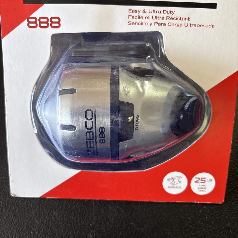 New Zebco 888 Spincast Fishing Reel - Image 2 of 4