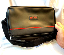 Padded Camcorder/Camera Carry Bag w/ Adj. Shoulder Strap 11x7x5 Faux Leather NEW