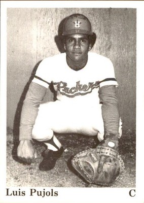 1975 Dubuque Packers TCMA #21 Luis Pujols Dominican Republic DR Baseball Card