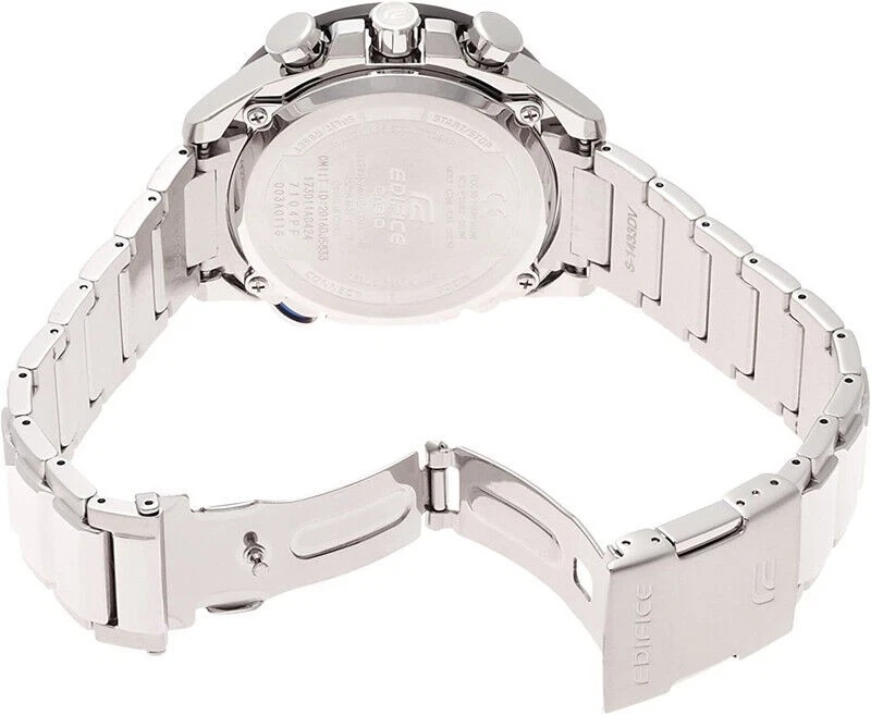 Reloj Casio Edifice EQB-501XDB-1AJF Bluetooth Mobile Link Solar Cronógrafo Hombre Foto 2 de 3